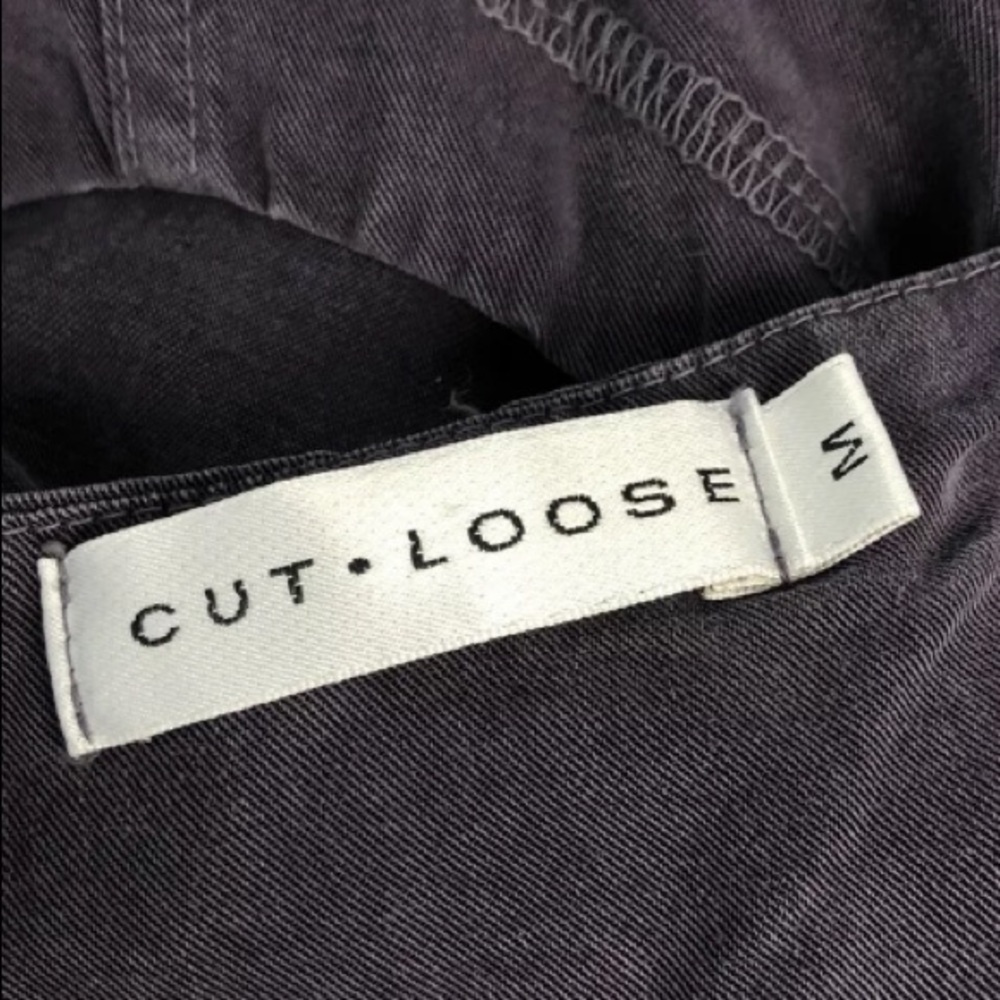 Cut-Loose A-Line Tencel Button Flare Shift Dress - image 7